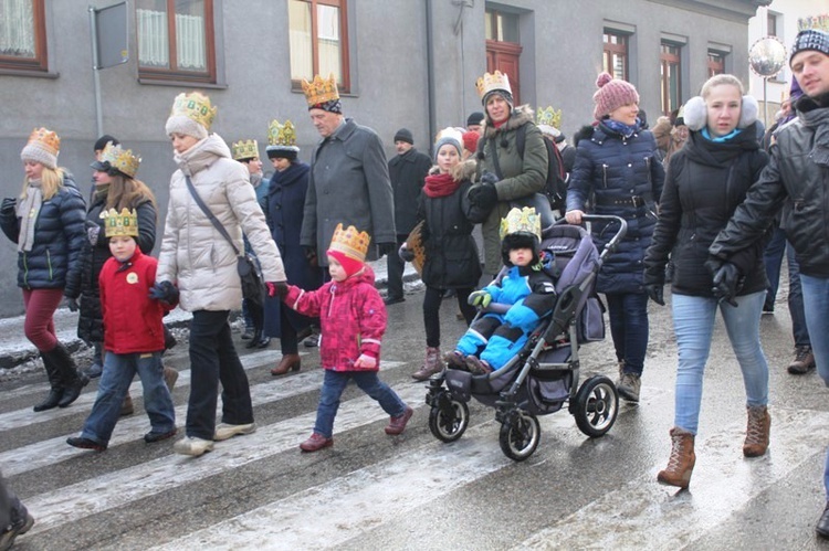 Orszak Trzech Króli w Bielsku-Białej - na trasie AD 2016