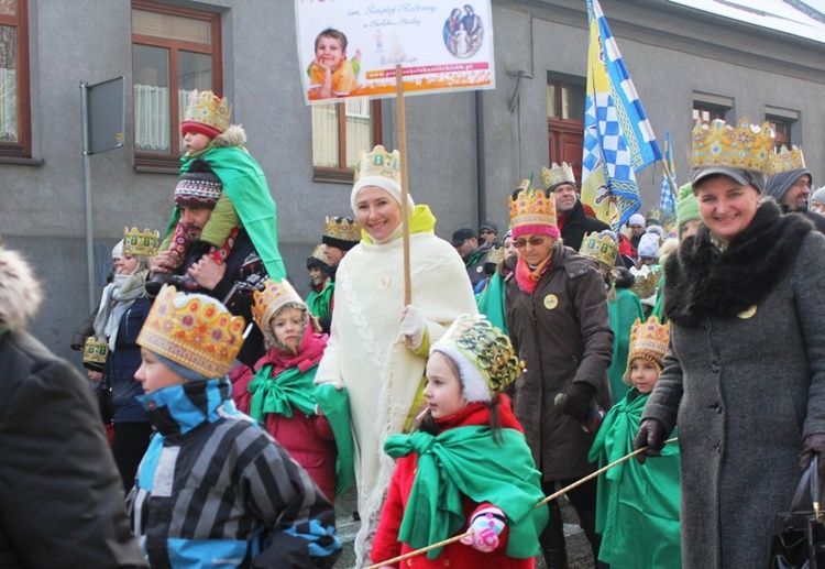 Orszak Trzech Króli w Bielsku-Białej - na trasie AD 2016