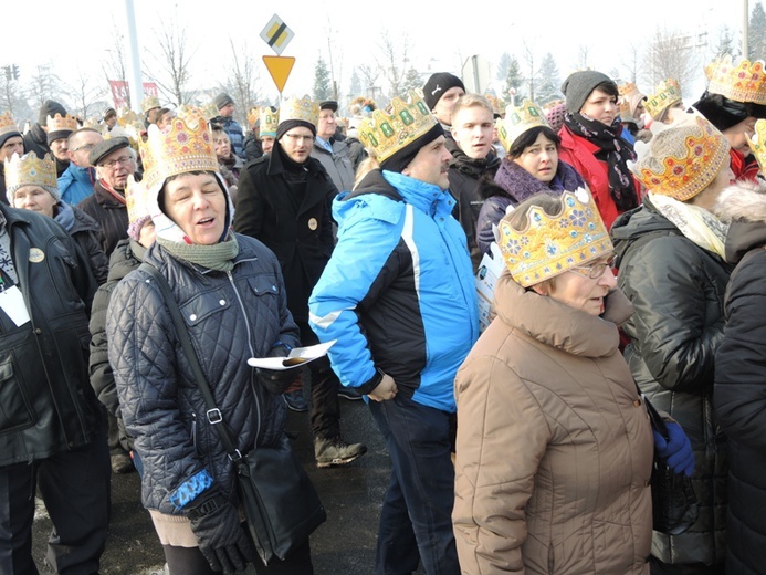 Orszak Trzech Króli w Bielsku-Białej - na trasie AD 2016