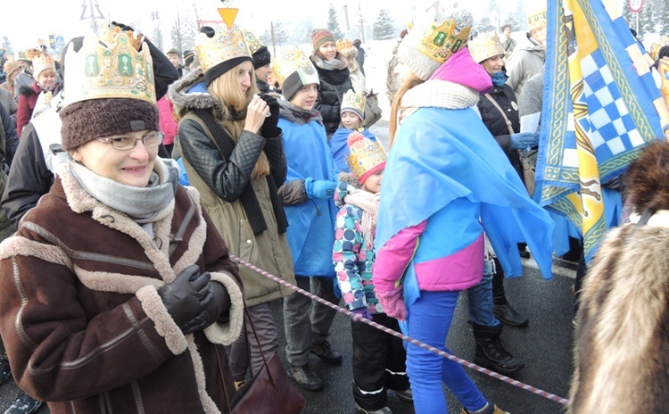 Orszak Trzech Króli w Bielsku-Białej - na trasie AD 2016