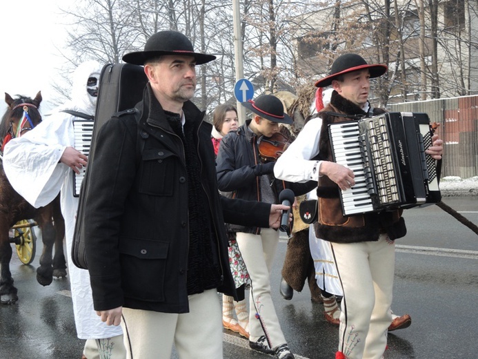 Orszak Trzech Króli w Bielsku-Białej - na trasie AD 2016