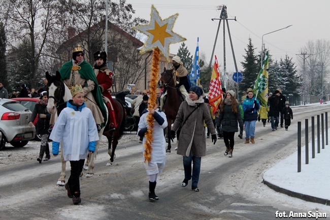 Orszak Trzech Króli 2016 w Siechnicach