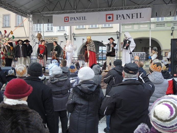 Orszak Trzech Króli w Bielsku-Białej AD 2016 - u celu, na rynku