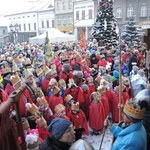 Orszak Trzech Króli w Bielsku-Białej AD 2016 - u celu, na rynku