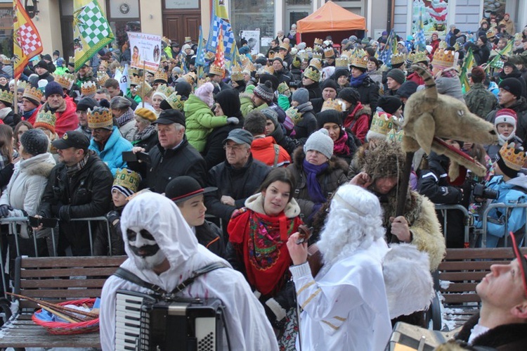 Orszak Trzech Króli w Bielsku-Białej AD 2016 - u celu, na rynku