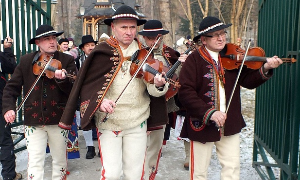 Orszakowi w Szczawnicy towarzyszyła kapela góralska