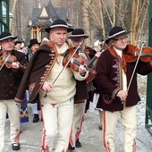 Orszakowi w Szczawnicy towarzyszyła kapela góralska