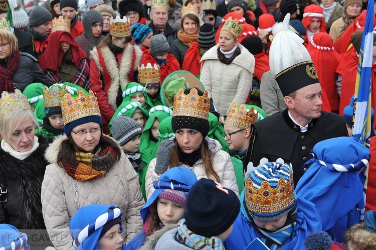 Orszak Trzech Króli 2016 w Turzy Śląskiej