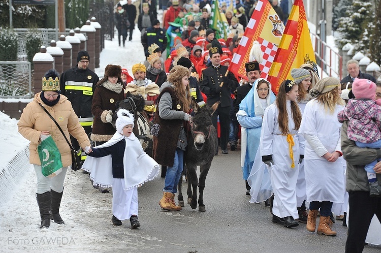 Orszak Trzech Króli 2016 w Turzy Śląskiej