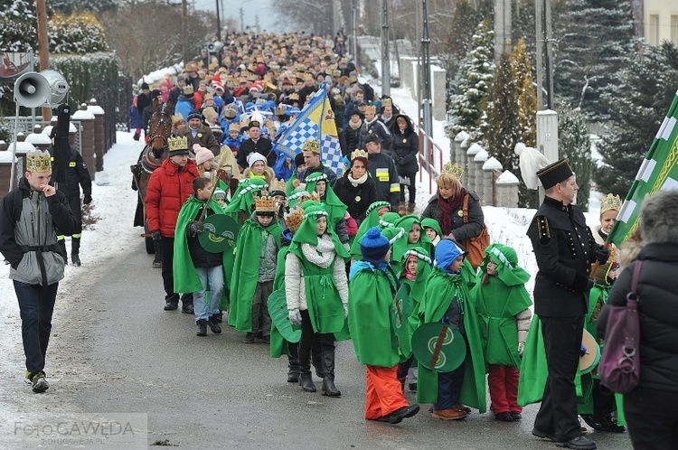 Orszak Trzech Króli 2016 w Turzy Śląskiej