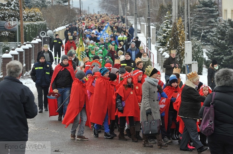 Orszak Trzech Króli 2016 w Turzy Śląskiej