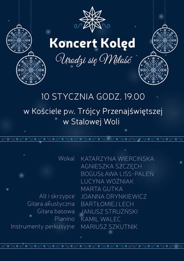 Koncert kolęd u michalitów