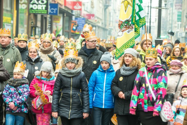 Orszak Trzech Króli 2016 w Bytomiu