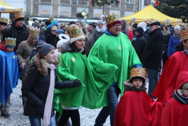 Orszak Trzech Króli 2016 w Skoczowie