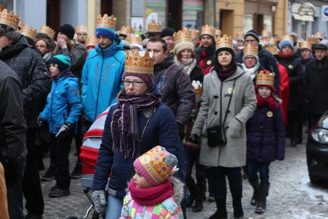 Orszak Trzech Króli 2016 w Skoczowie