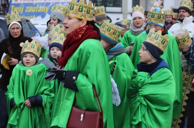 Orszak Trzech Króli 2016 w Skoczowie