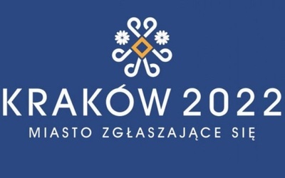 Logo Krakowa jako miasta ubiegającego się o organizację ZIO w 2022 roku