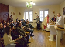  Msza św. w kaplicy Diecezjalnego Studium Organistowskiego