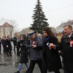 Polonez maturzystów w Łowiczu