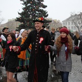 Polonez maturzystów w Łowiczu