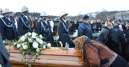 "Odszedł nas gazda"
