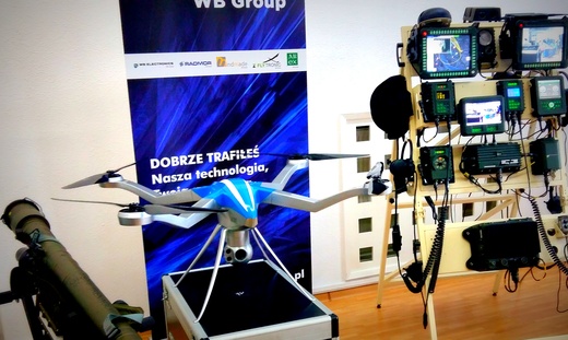 Dron "Ogar" w akcji