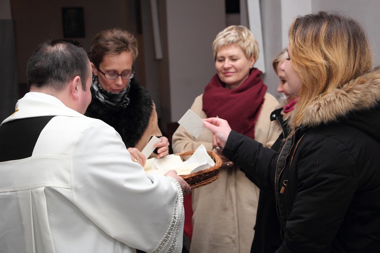 Spotkanie opłatkowe kół różańcowych w Kutnie