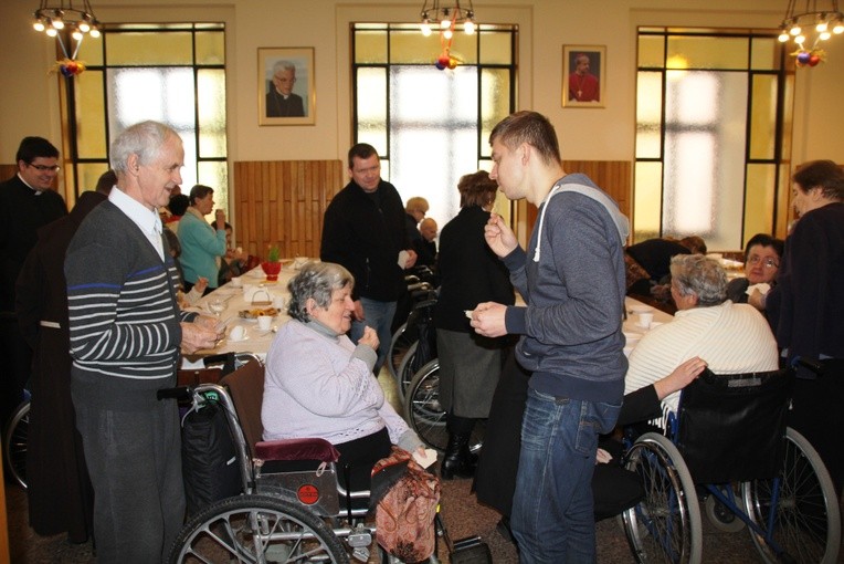 Seminaryjny opłatek z chorymi