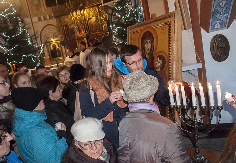 Symbole ŚDM w Szczecinku
