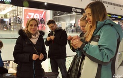 Flash mob z zaproszeniem na ŚDM