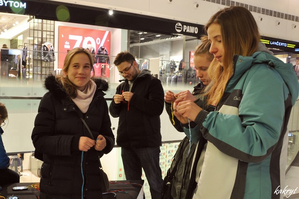 Flash mob z zaproszeniem na ŚDM