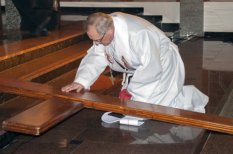 Symbole ŚDM w Białogardzie