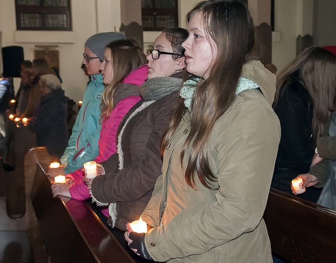 Symbole ŚDM w Białogardzie