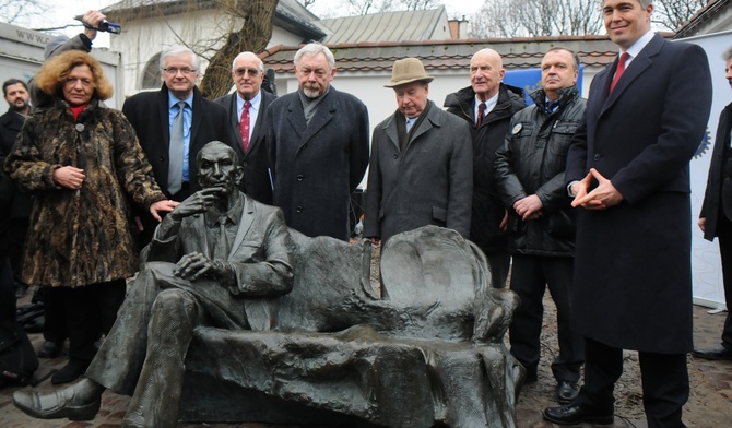 Ławeczka Jana Karskiego na Kazimierzu