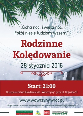 Rodzinne kolędowanie u "Wawrzynów"