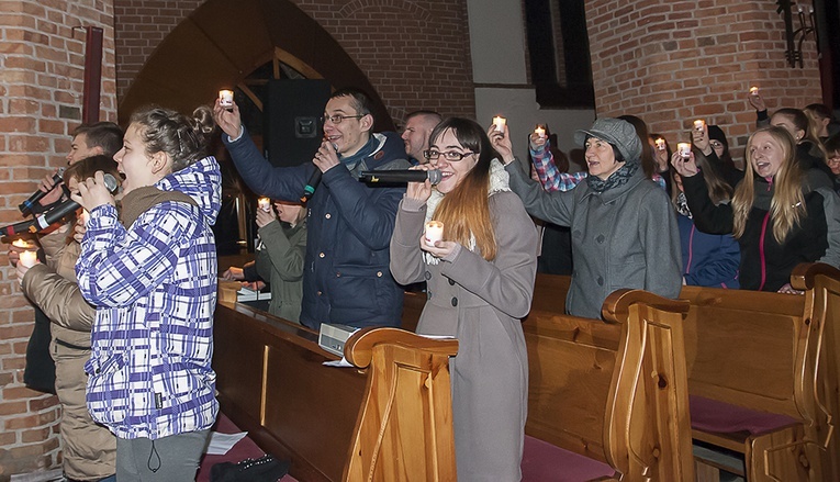Symbole ŚDM w Świdwinie