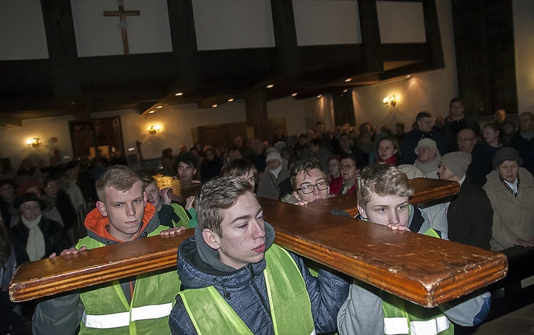 Symbole ŚDM w Złocieńcu