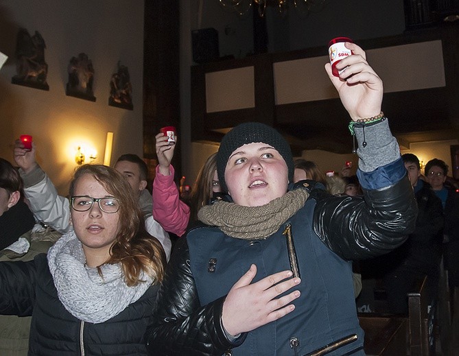 Symbole ŚDM w Złocieńcu
