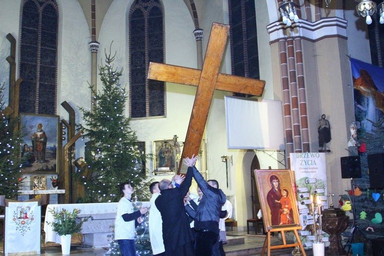 Symbole ŚDM w Wałczu