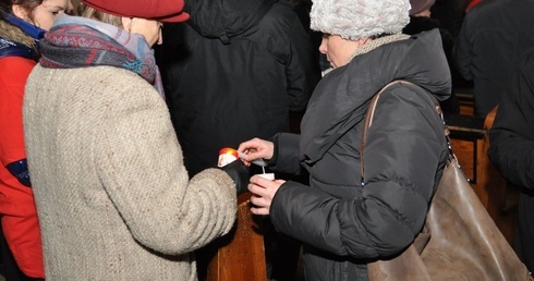 Symbole ŚDM w Sławnie