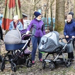 Rodzinny spacer buggygym w bielskiej Wapienicy