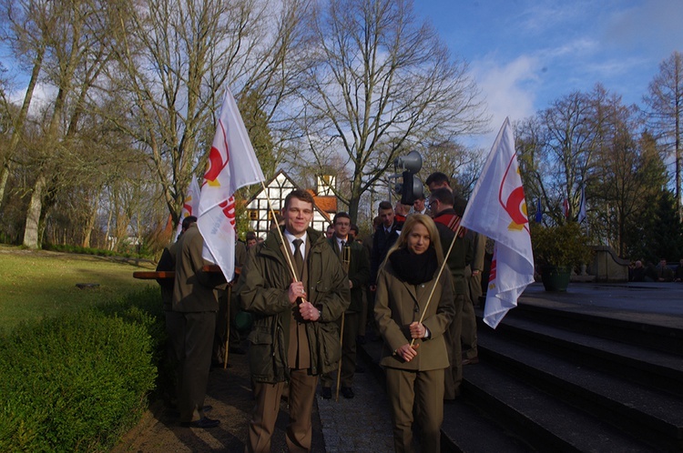 Symbole ŚDM w Warcinie