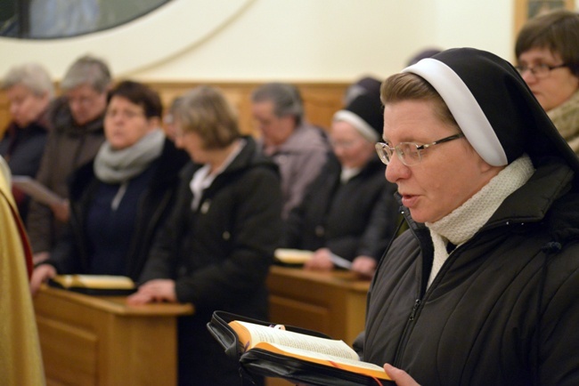 Nieszpory u klarysek w Skaryszewie pod Radomiem