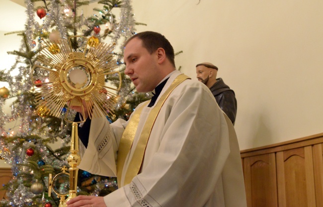 Nieszpory u klarysek w Skaryszewie pod Radomiem