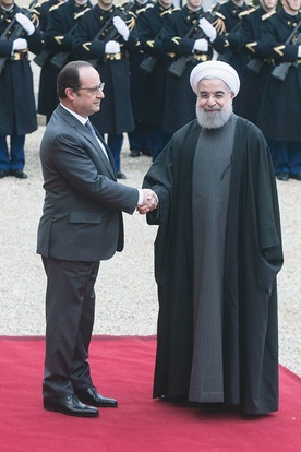 Nic dziwnego, że Françoise Hollande serdecznie przyjmował Hasana Rouhaniego, skoro owocem tego spotkania są warte miliardy euro kontrakty dla francuskich firm, m.in. motoryzacyjnych i lotniczych