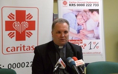 O niepokojących informacjach ks. Robert Kowalski mówił podczas konferencji poświęconej akcji odpisu 1 proc. podatku