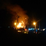 Pożar kościoła w Libuszy