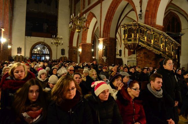 Znaki ŚDM w Słupsku