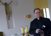 Ks. Stanisław Piekielnik, administrator portalu diecezjalnego, zachęca kamerzystów i fotografów do udziału w kursie