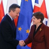 David Cameron w Polsce